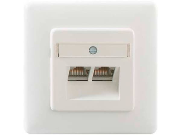 Rutenbeck 136112070, RJ-45, -5 - 50 °C, vit, plast, IP21, 72 V