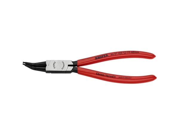 Knipex 44 31 J42, Låseringtang, Stål, Plast, Rød, 310 mm, 465 g