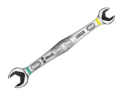 Wera 6002 Joker, Rostfritt stål, Krom, 10x13 mm, CE, 167 mm, 1 styck