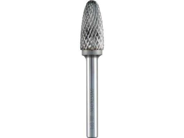 Alpen 788606106100 Fræsestift Hårdt metal Rundbue Længde 50 mm Mål, Ø 6 mm Skaftdiameter 6 mm