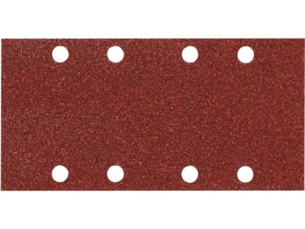 Makita - Sandpapper - för trä, metall - 10 delar - rektangulär - grus: P80 - 93 mm x 230 mm