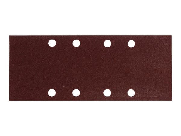 Makita - Sandpapper - för trä, metall - 10 delar - rektangulär - grus: P80 - 93 mm x 230 mm