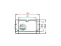 Pikkukuva 1 / 3: igus Easy Chain® E-Kette® E08 080.40.12PZ Tilslutningselement Trykknapprincip Tilslutningselement Trykknaprincip
