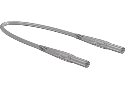 Stäubli XMS-419, Testkabel, Grå, 2.5 mm ², CAT IV, Nickel, Silikon