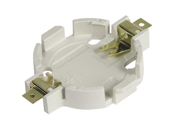MPD BU2032SM-JJ-MINI-GTR Knapcelleholdere 1x CR 2032 Horisontal, Surface mounting SMD (L x B x H) 33.15 x 23.90 x 5.20 mm