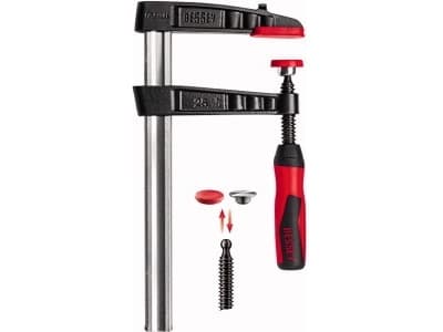 BESSEY TG10-2K, Bar klemme, Støpejern, Plast, 10 cm