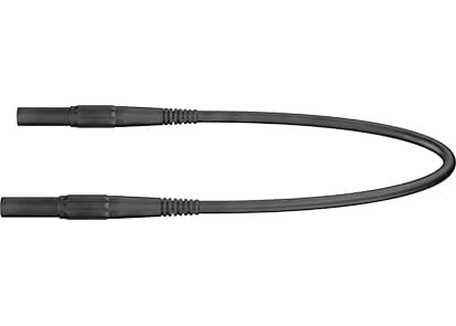 Stäubli XMS-419, Testkabel, Svart, 2.5 mm ², CAT IV, Nickel, Silikon