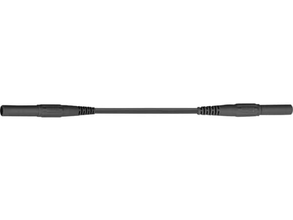 Stäubli XMS-419, Testkabel, Svart, 2.5 mm ², CAT IV, Nickel, Silikon