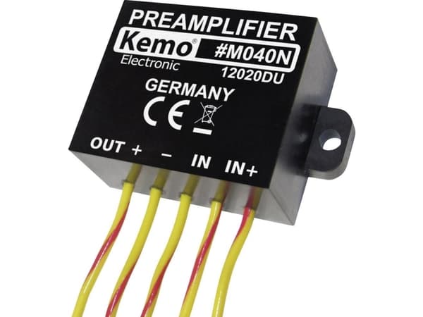 Kemo M040N esivahvistimen rakennusmoduuli