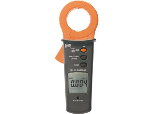 HT Instruments HT77N Strømtang digital CAT III 300 V Visning (counts): 6000