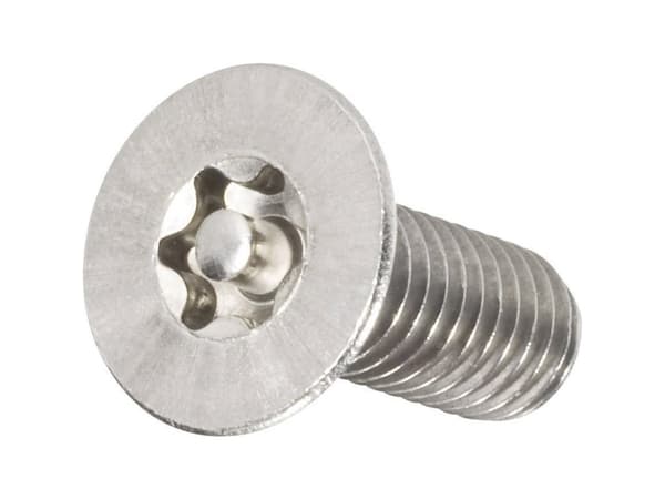 Toolcraft 888817, Skruv, Rostfritt stål, Allmän användning, M5, Helt gängad, Runt huvud