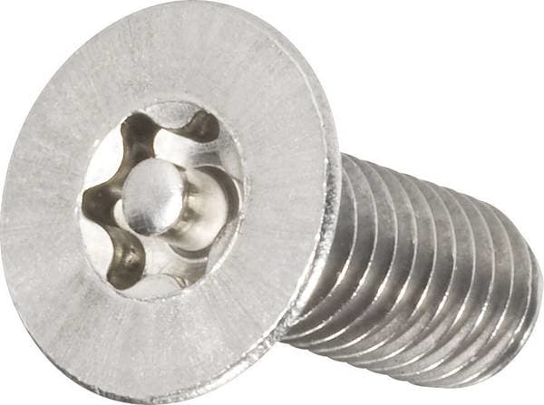 Toolcraft 888817, Skruv, Rostfritt stål, Allmän användning, M5, Helt gängad, Runt huvud