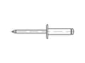 Miniatyrbilde 3 av 4: TOOLCRAFT 160020 Åben blindnitte (Ø x L) 3.2 mm x 8 mm Aluminium Stål 500 stk