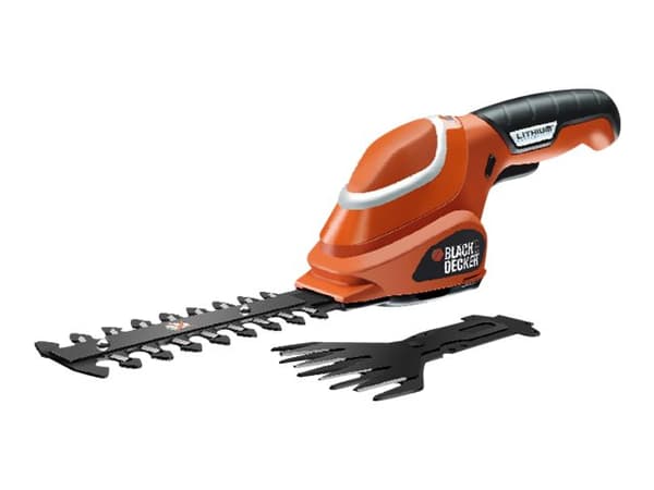 BLACK+DECKER GSL700-QW - Kombinert gress-/buskkutter - trådløs - 7 V - 10 cm - 672 g