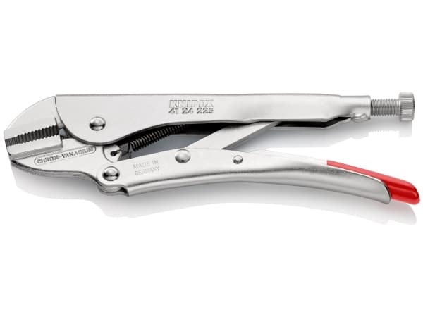 Knipex 41 24 225, Låsetang, 2,5 cm, 3 cm, Kromvanadiumstål, Stål, 225 mm
