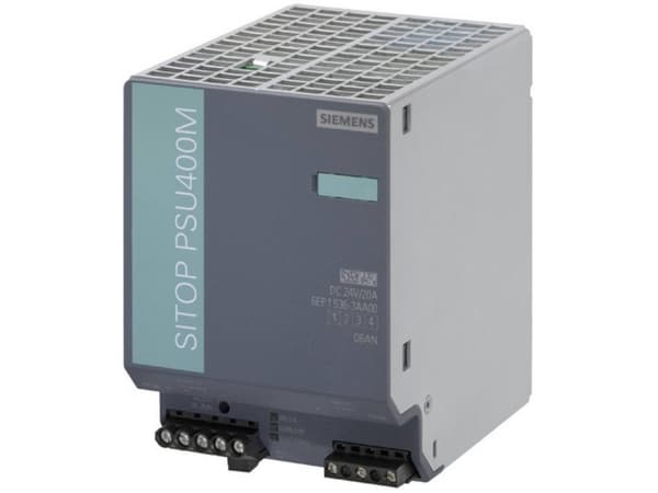 Siemens SITOP modulär PSU400 M Nätaggregat 24 V/20 A (6EP1536-3AA00)