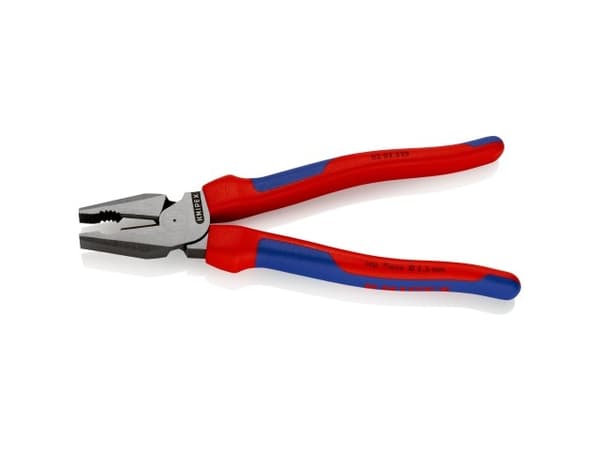 Knipex 02 02 225, Kaapelipihdit, Terästä, Sininen, Punainen, 23 mm, 225 mm, 54 mm