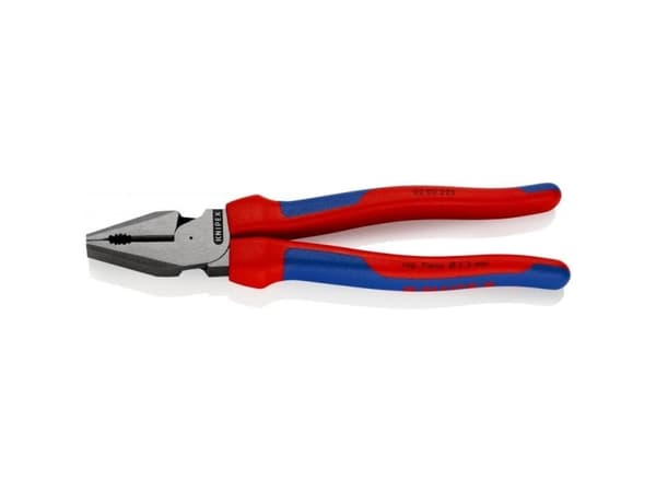 Knipex 02 02 225, Kaapelipihdit, Terästä, Sininen, Punainen, 23 mm, 225 mm, 54 mm