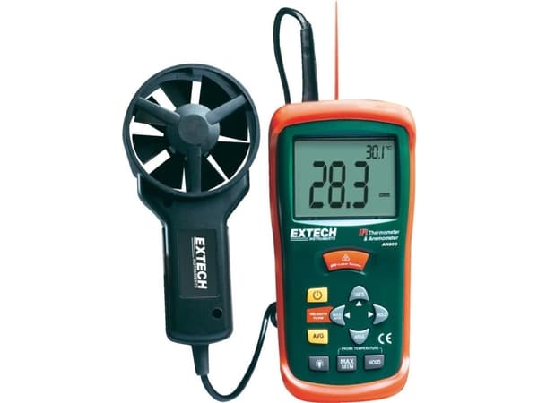 Extech AN200 Anemometer 0.4 til 30 m/s