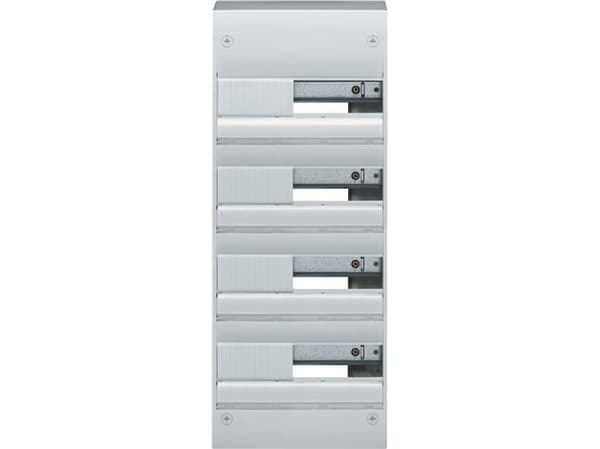 HAGER Group board GD413F 4 x 13 moduler med PE-klämmameHxWxD: 625 x 250 x 103 mmIP 30, Vit RAL 9010