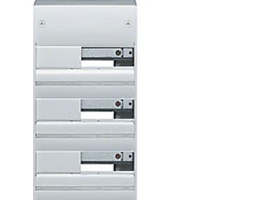 HAGER Group board GD413F 4 x 13 moduler med PE-klämmameHxWxD: 625 x 250 x 103 mmIP 30, Vit RAL 9010