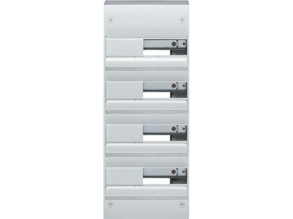 HAGER Group board GD413F 4 x 13 moduler med PE-klämmameHxWxD: 625 x 250 x 103 mmIP 30, Vit RAL 9010