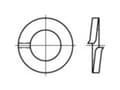 Pikkukuva 3 / 4: TOOLCRAFT 105687 Jousialuslevyt Sisähalkaisija: 36,5 mm DIN 127 Jousiteräs Sinkitty 25 kpl