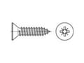 Miniatyrbilde 4 av 5: TOOLCRAFT 147752 Undersænket kærvskrue 4.8 mm 90 mm Krydskærv Pozidriv Stål Galvaniseret 250 stk