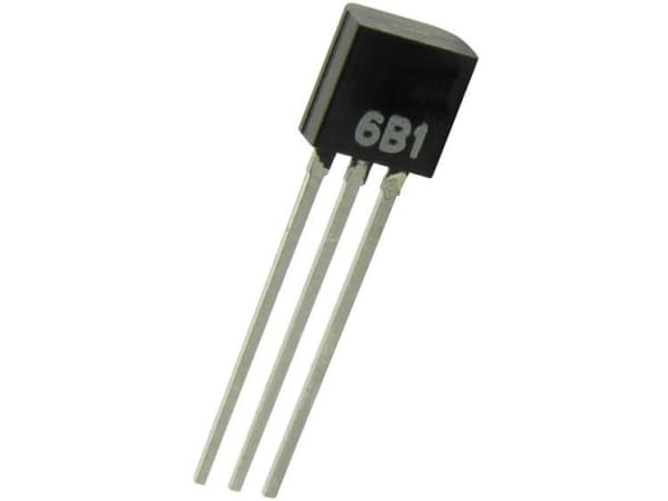 B &amp; B Thermo-Technik TSIC506-TO92 Temperaturgivare -10 till +60 °C TO-92 med radiell tråd