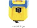 Miniatyrbild 3 av 3: 460390 Système 4-70 Avbitningskniv- och krokblad Lämplig för JOKARI System 4-70