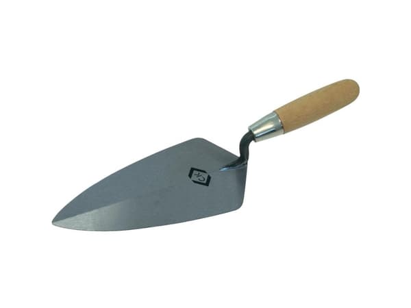 C.K Brick Trowel Broad Heel Carbon Steel Wood Grip 250mm C.K. T527010