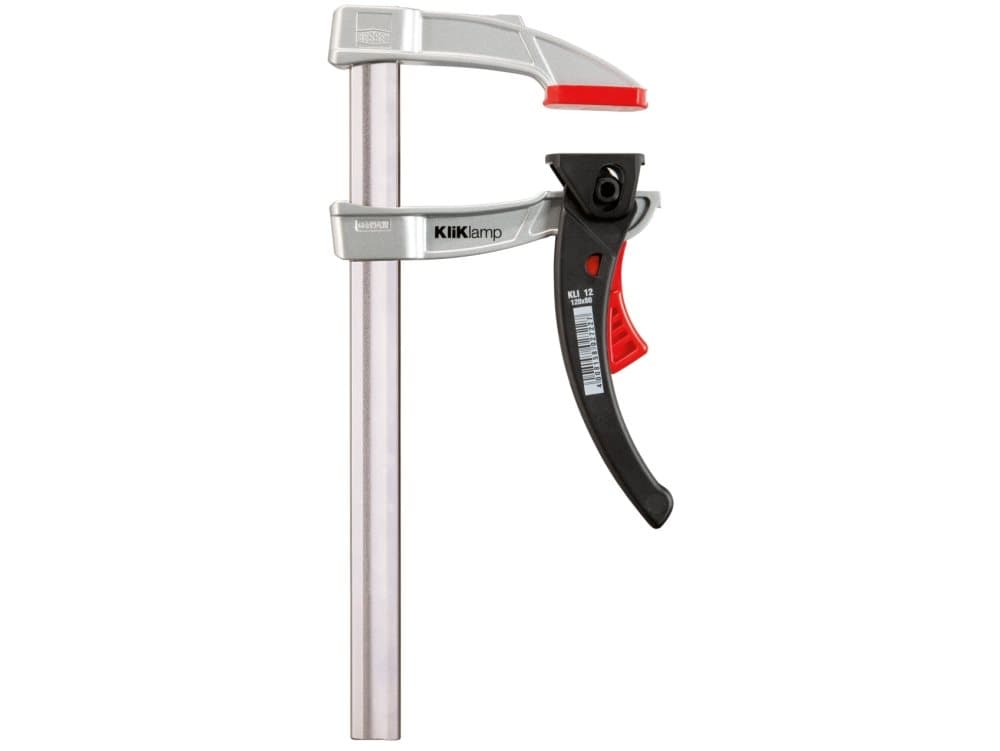 BESSEY KLI25, Ratchet clamp, 25 cm, Magnesium, Sort, Rød, Rustfrit Stål, 350 g, 1 stk