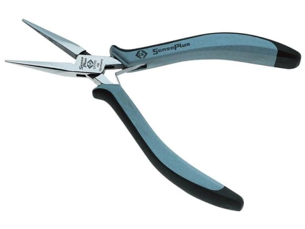 C.K Tools T3777D 150, Nåltänger, Stål, Svart, Blå, 15 cm