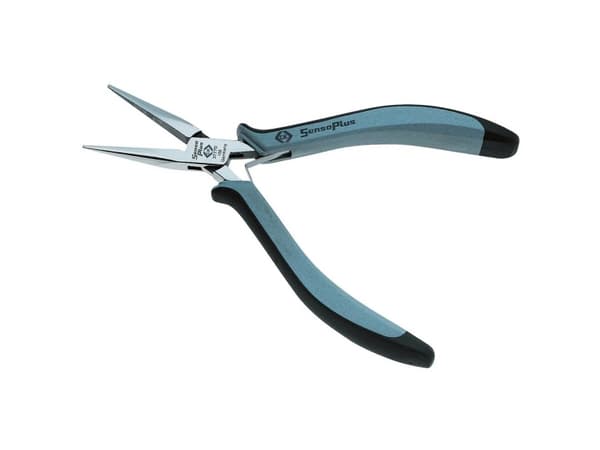 C.K Tools T3777D 150, Nåltänger, Stål, Svart, Blå, 15 cm
