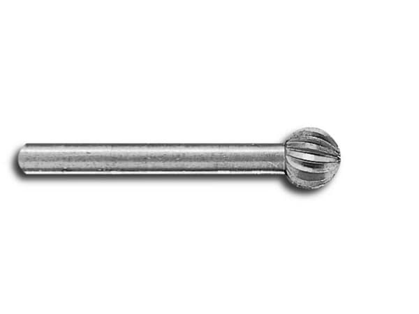 Donau Elektronik 1682 Fræsestift Kugle Mål, Ø 6 mm Skaftdiameter 3 mm
