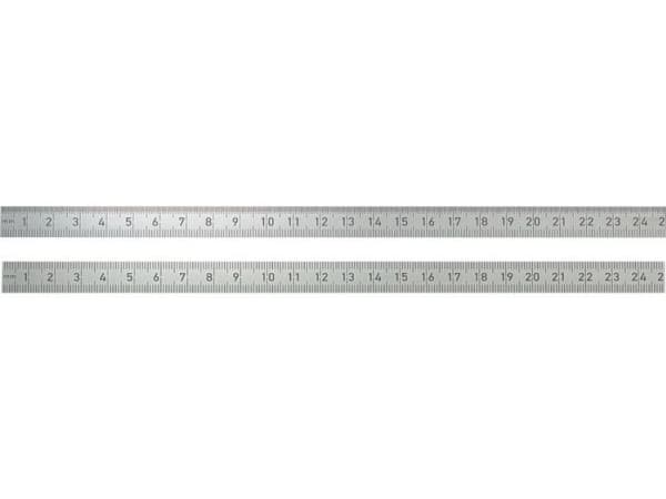 BMI Lineal 963050030 Målestok 0.5 m Rustfrit stål