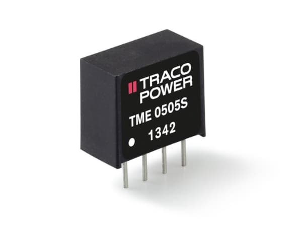 TracoPower TME 1205S DC/DC-muunnin, piirilevy 12 V/DC 5 V/DC 200 mA 1 W Lähtöjen lukumäärä: 1 x