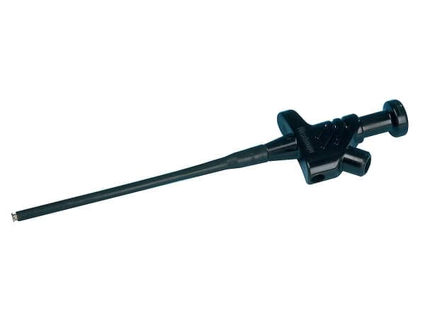 SKS Hirschmann KLEPS 30 Fint krokodilklämma Kontakter 4 mm CAT In Black