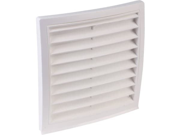 Wallair N32820 Udsugningsgitter Plastic Passer til rørdiameter: 100 mm