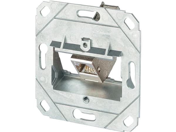 METZ CONNECT 1309111200-E, RJ-45, 6a, Hopea, Metalli, 69,9 mm, 32,9 mm