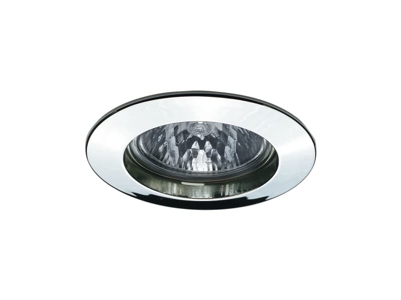 Paulmann 17946 PAULMANN Indbygningsring Halogen GU5.3 50 W Krom