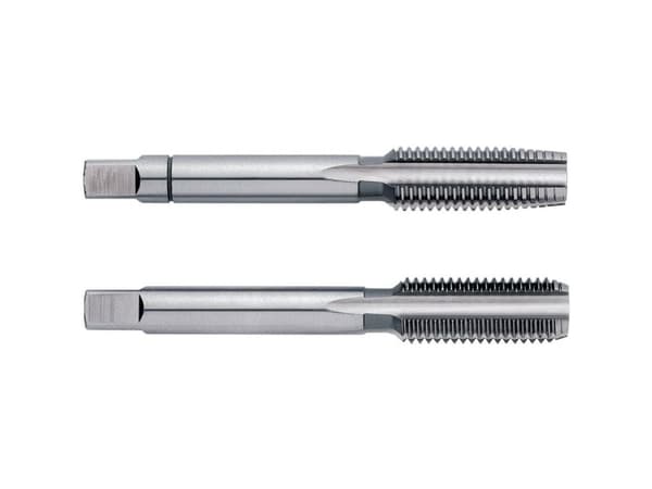 2 pieces. HSS metric fine hand tap set DIN 2181 Exact Thread type M20 x 1,5