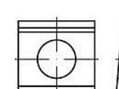 Remskiver 13 mm Stål 100 stk TOOLCRAFT 139582