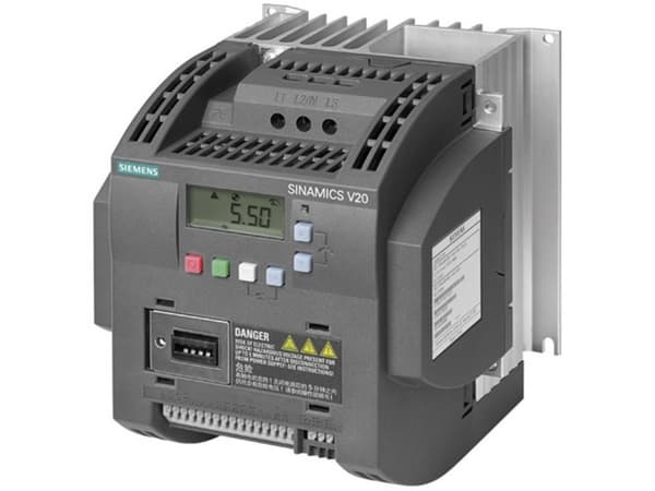 Siemens 6SL3210-5BE23-0UV0, Sort, IP20, 380 - 480 V, 140 mm, 165 mm, 160 mm, 160 mm