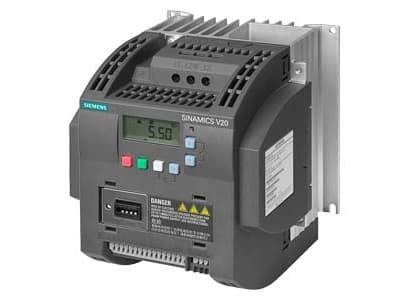 Siemens 6SL3210-5BE23-0UV0, Sort, IP20, 380 - 480 V, 140 mm, 165 mm, 160 mm, 160 mm