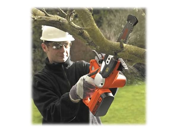 BLACK+DECKER GKC1820L20-QW - Motorsåg - sladdlös - 18 V - 2 Ah - 16 cm - 20 cm - skärkapacitet: 20 cm - 3.7 kg