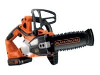 BLACK+DECKER GKC1820L20-QW - Motorsåg - sladdlös - 18 V - 2 Ah - 16 cm - 20 cm - skärkapacitet: 20 cm - 3.7 kg