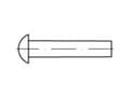 Miniatyrbilde 4 av 4: TOOLCRAFT 112246 Halvrund nitte (Ø x L) 10 mm x 45 mm Stål 100 stk