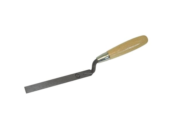 C.K Finger Trowel Flat Carbon Steel Wood Handle 16x175mm C.K. T5073 62