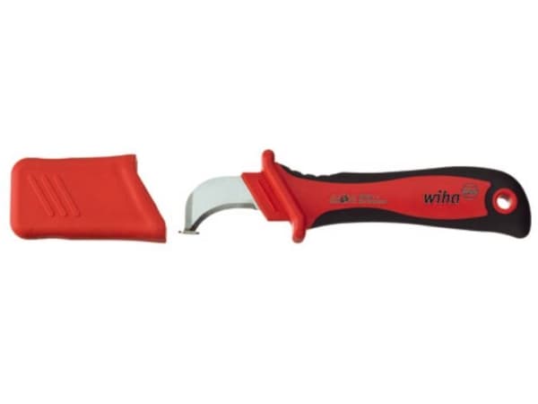 Wiha 246 78 SB, Skyddsisolering, 142 g, Röd, Rostfritt stål, Gul